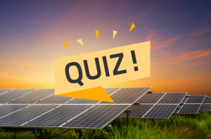 Solar energy quiz